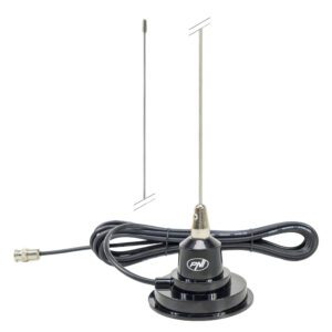 Antena PNI VHF300 pentru TAXI, 134 - 174 MHz, 136 cm, cu baza magnetica